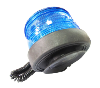 BALIZA AZUL MAGNETICA 60 LED 12-48V
