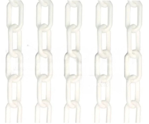 CADENA PLASTICA BLANCO