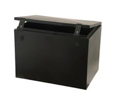 CAJA HERRAMIENTAS METALICAS COLOR NEGRO