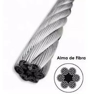 CABLE DE ACERO GALVANIZADO 6×19