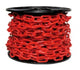 CADENA PLÁSTICA ROJO 8 mm × 25 m