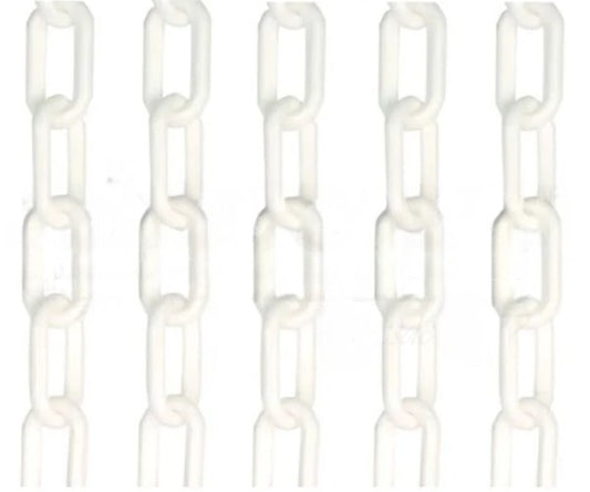 CADENA PLASTICA BLANCO