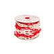 CADENA PLASTICA ROJO/BLANCO 8 mm × 25 m